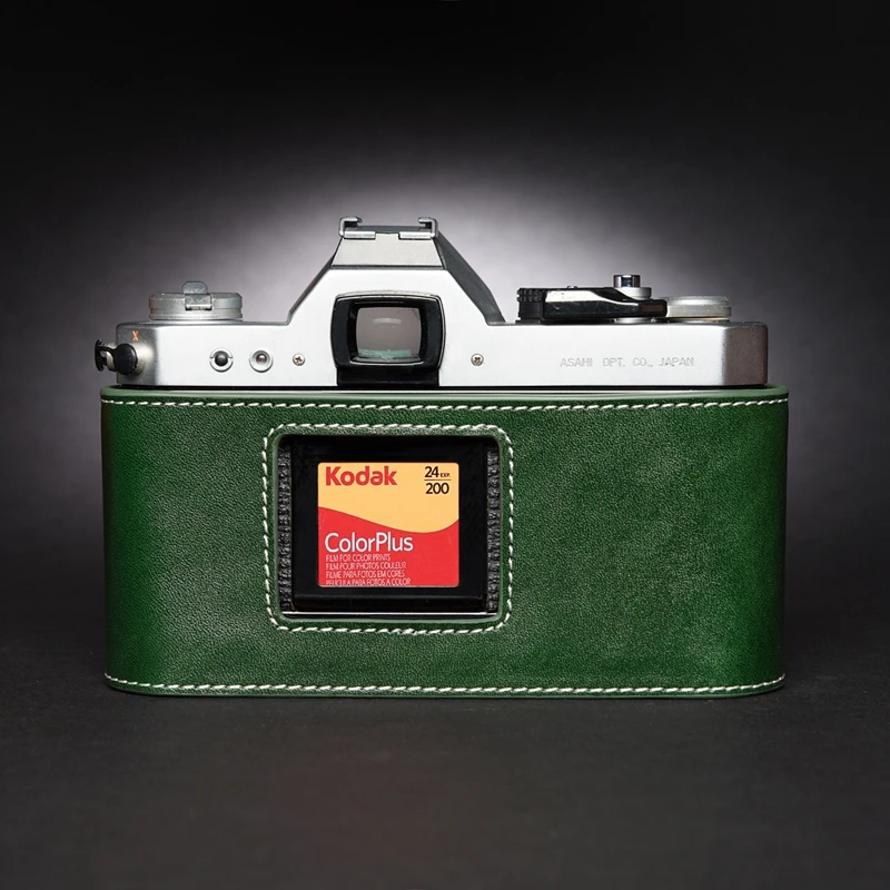 Per Pentax K2 Lx Mx Super A Custodia Per Fotocamera Custodia Semi Base Custodia Protettiva In Vera Pelle Di Vacchetta Fatta A Mano