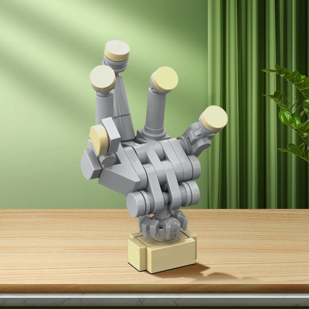 Moc Movie Wedesday Hand Things Brickheadzs Addameds-Familys Building Blocks Per Horror Monster Bricks Kids Halloween Toy