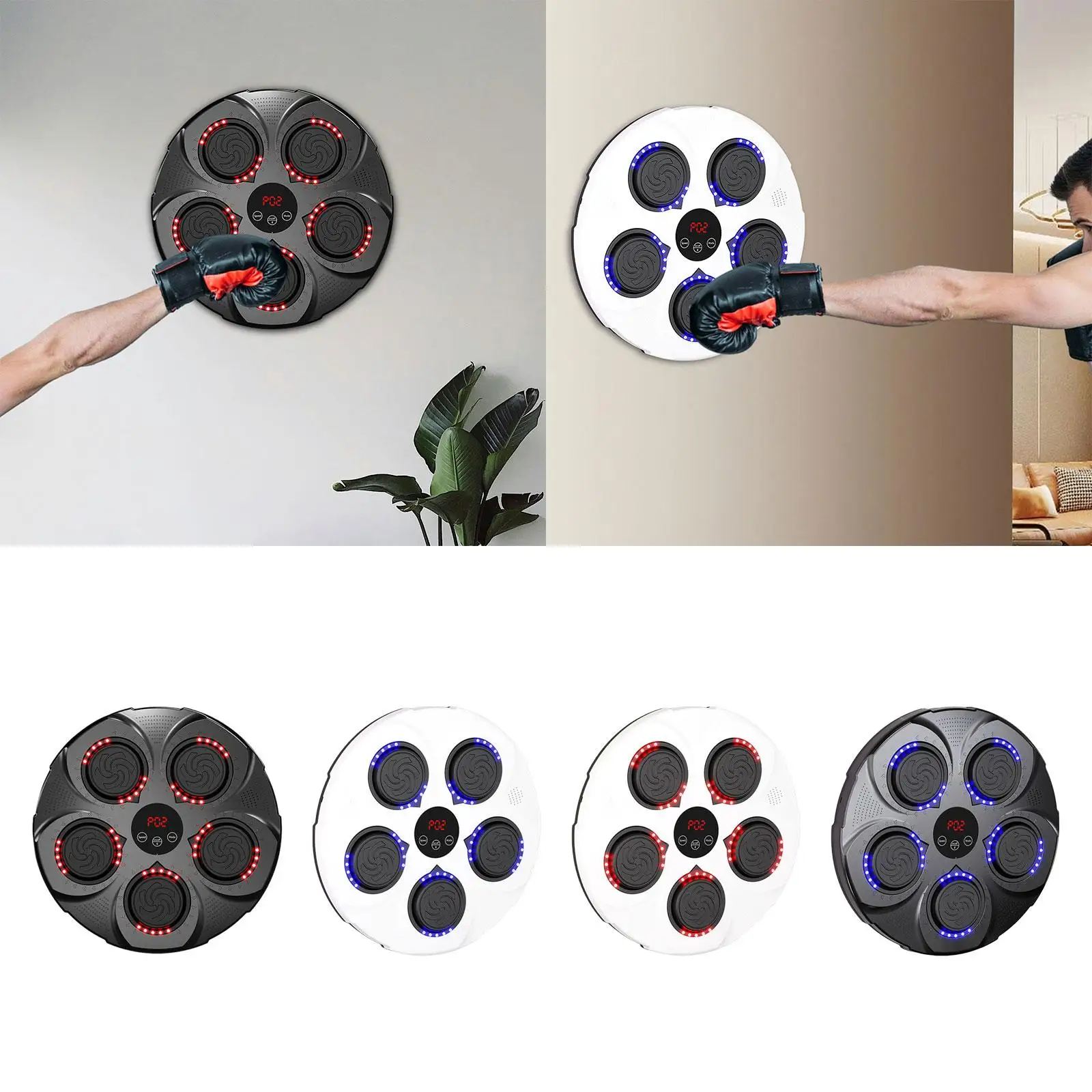 Music Boxing Machine Adulti Bambini Punching Tester Coordinazione Di Risposta