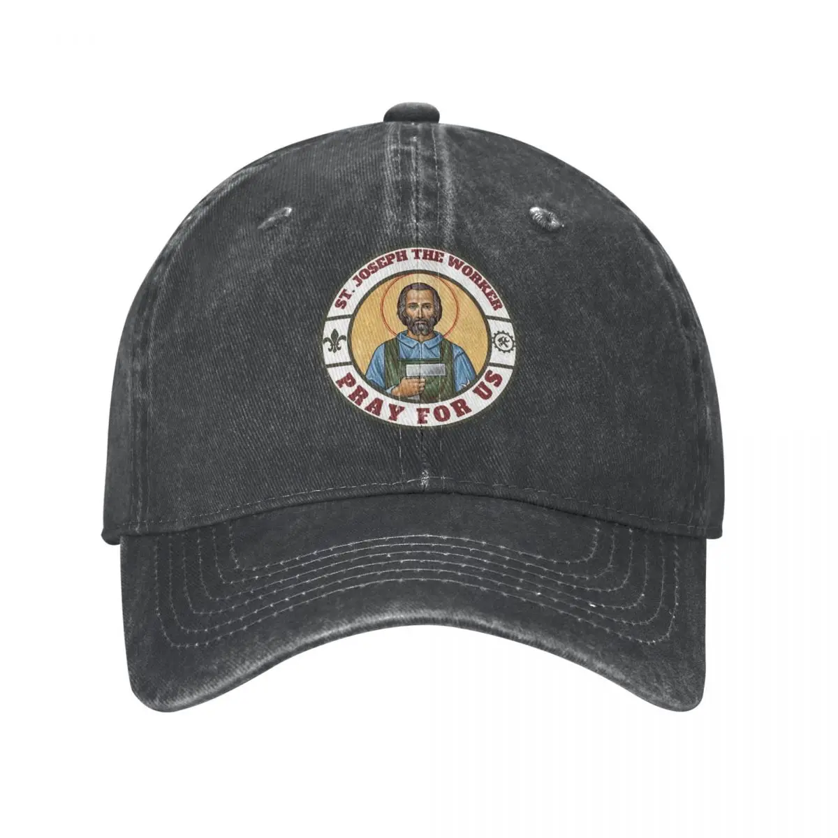 Saint Joseph The Worker, San Giuseppe, Berretto Da Baseball St Joseph Cappello Da Cowboy Berretto Con Visiera Cappelli Da Cowboy Bebop Cappelli Da Uom