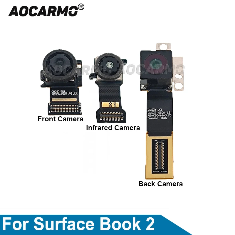 Aocarmo Back & Faceing Infrared + Front Camera Flex Cable Module Parti Di Ricambio Per Surface Book 2