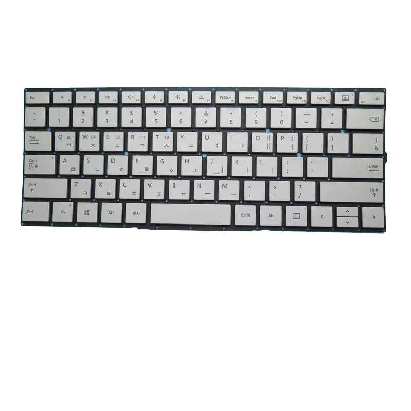 Tastiera Per Microsoft Surface Book 2 13.5 ''1832 1834 1835 Coreano Kr/Regno Unito Uk/English Us Silver