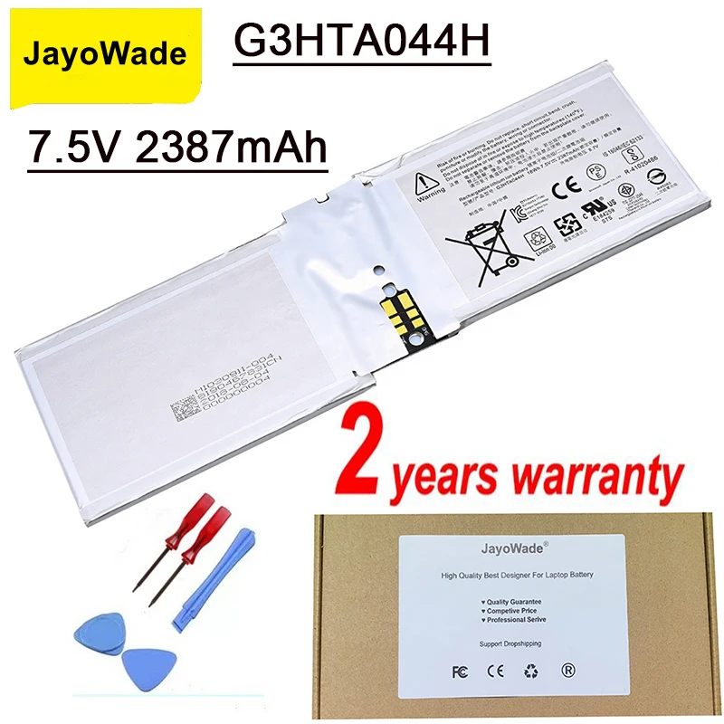 Jayowade Factory Muslimex Tablet Batteria Per Microsoft Surface Book 2Nd 13.5 "1832 Screen Battery Muslimah 7.5V 2387Mah 18Wh