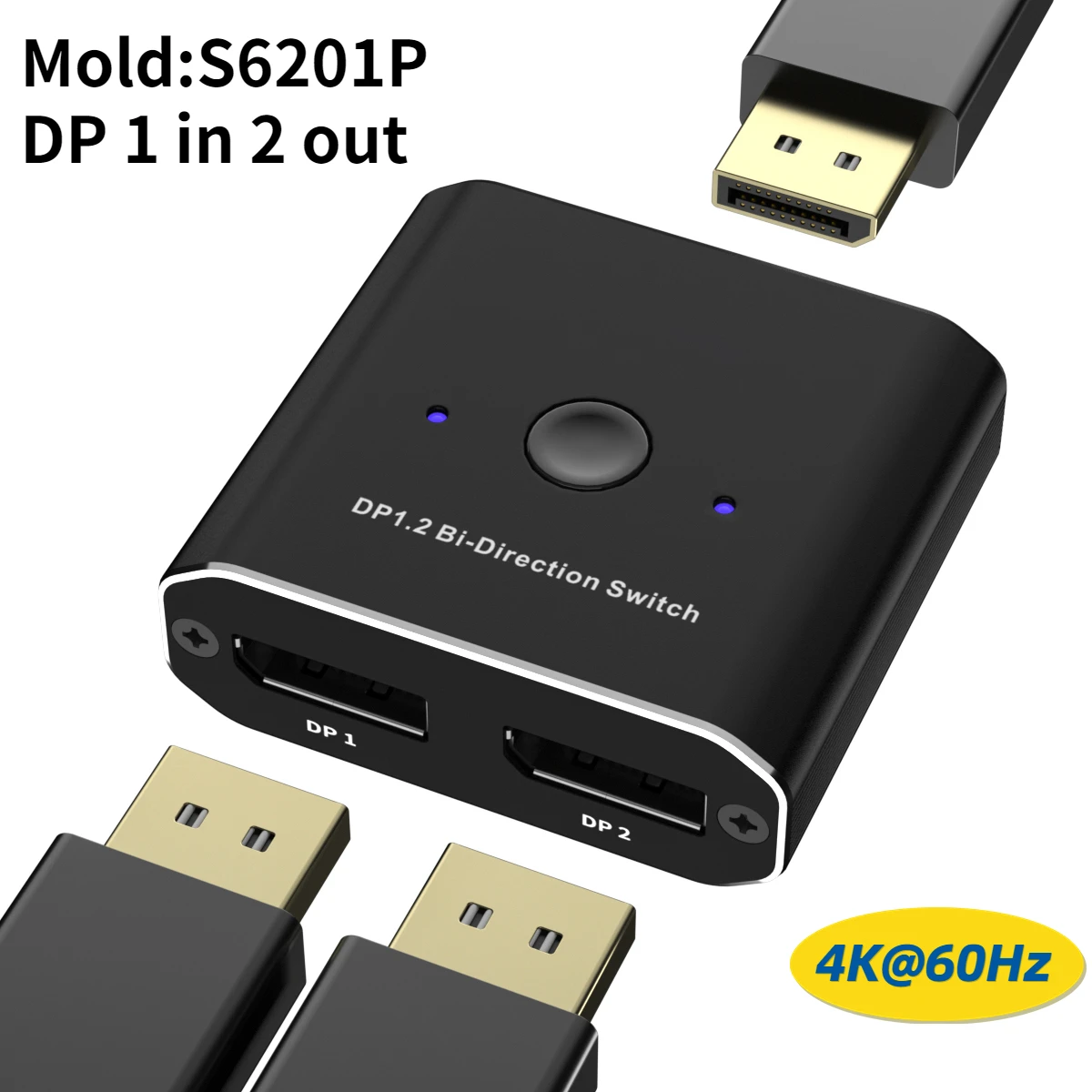 4K Hd Switch Adattatore Compatibile Hdmi Per Xiaomi Mi Box Hd Switcher 1X 2/2X1 Per Ps4/3 Tv Box Switch 4K 1 X2 Hdmi Splitter