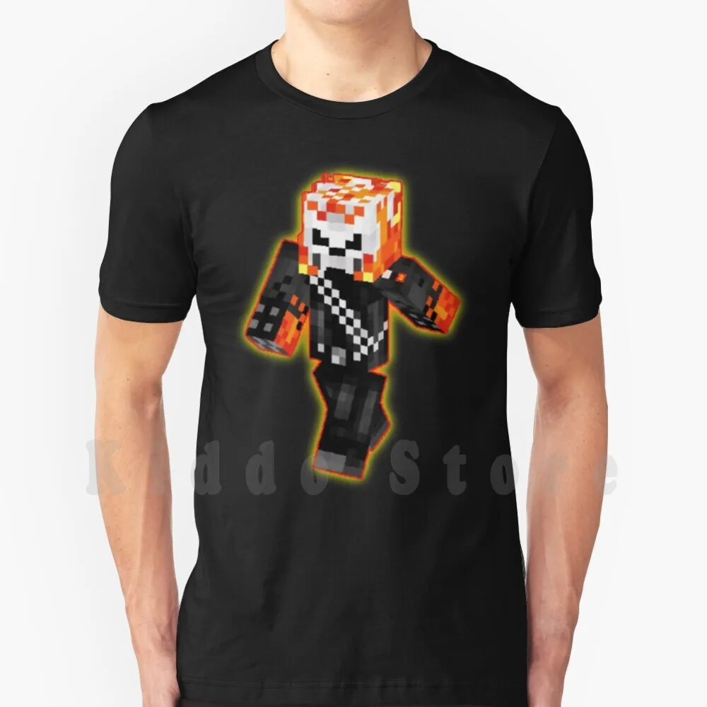 Figury Cage Ghost Rider Skin T Shirt Print For Men Cotton New Cool Tee Pugno Cage Ghost Rider Skin Pugno Cage