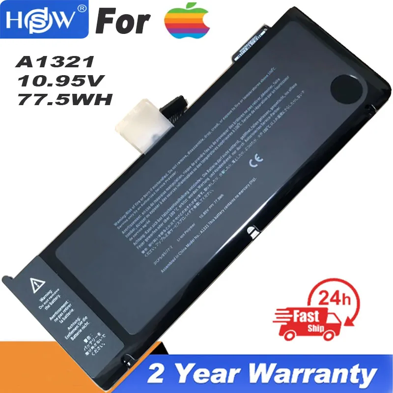 Batteria Per Laptop A1286 Per Macbook Pro 15 Pollici Metà 2009 Metà 2010, Sostituzione Per Batteria Macbook Pro A1321 A1286 Mc371Ll