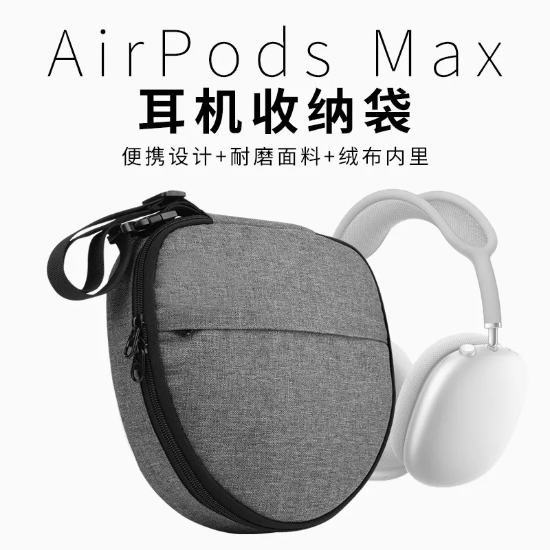 Applicare A Apple Airpod Max Ricevi Custodie Ricevi Cuffie Borsa Portatile Borsa Con Cerniera Laterale