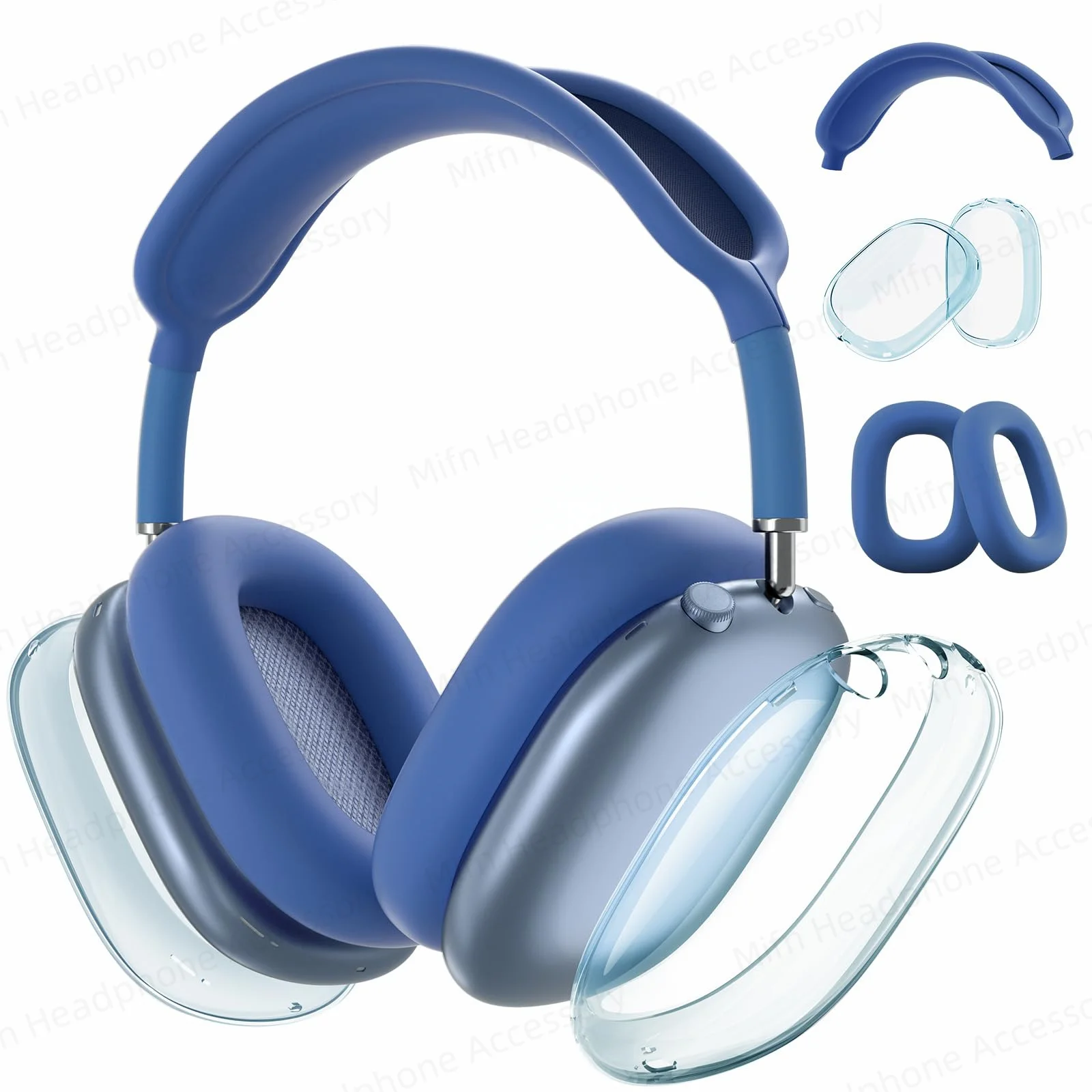 Custodie 3 E 4 In1 Per Airpods Max Custodia Trasparente Antigraffio Per Cuffie Airpods Proteggi Shell Per Accessori Apple Airpods Max