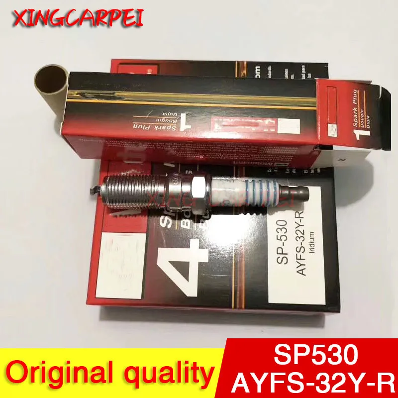 4 Pz/Lotto Iridium Spark Plugs Sp-530 Sp 530 Per Ford Ayfs-32Y-R Iltr5K13 Sp530 Vendita Calda