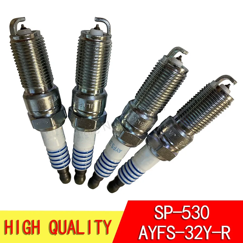 Yyjtz 4/6Pcs Sp-530 Sp 530 Motorcraft Iridium Candela Per Ford Escape Lincoln Mkz Ayfs-32Y-R Sp530