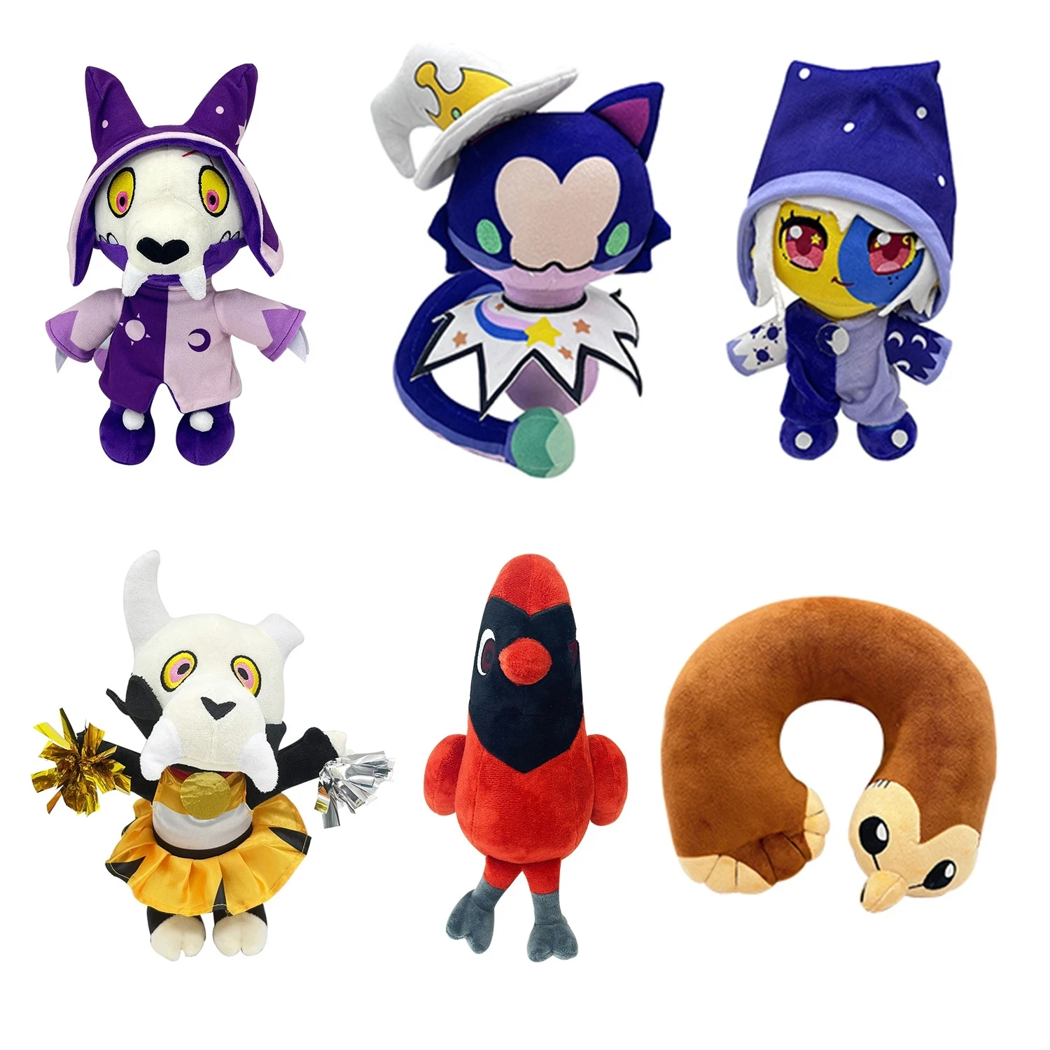 Nuovo The King Of The Owl House Peluche Cute Hunter Collector Stringbean Soft Farcito Doll Figure Kids Birthday Gift Room Decor