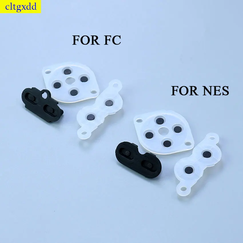 Cltgxdd Per Nes Fc Scheda Di Controllo Controller Pc Gomma Conduttiva Siliconica Nes Fc Gioco Per Pc Pulsante Di Lancio Gomma Sostituzione Fai Da Te