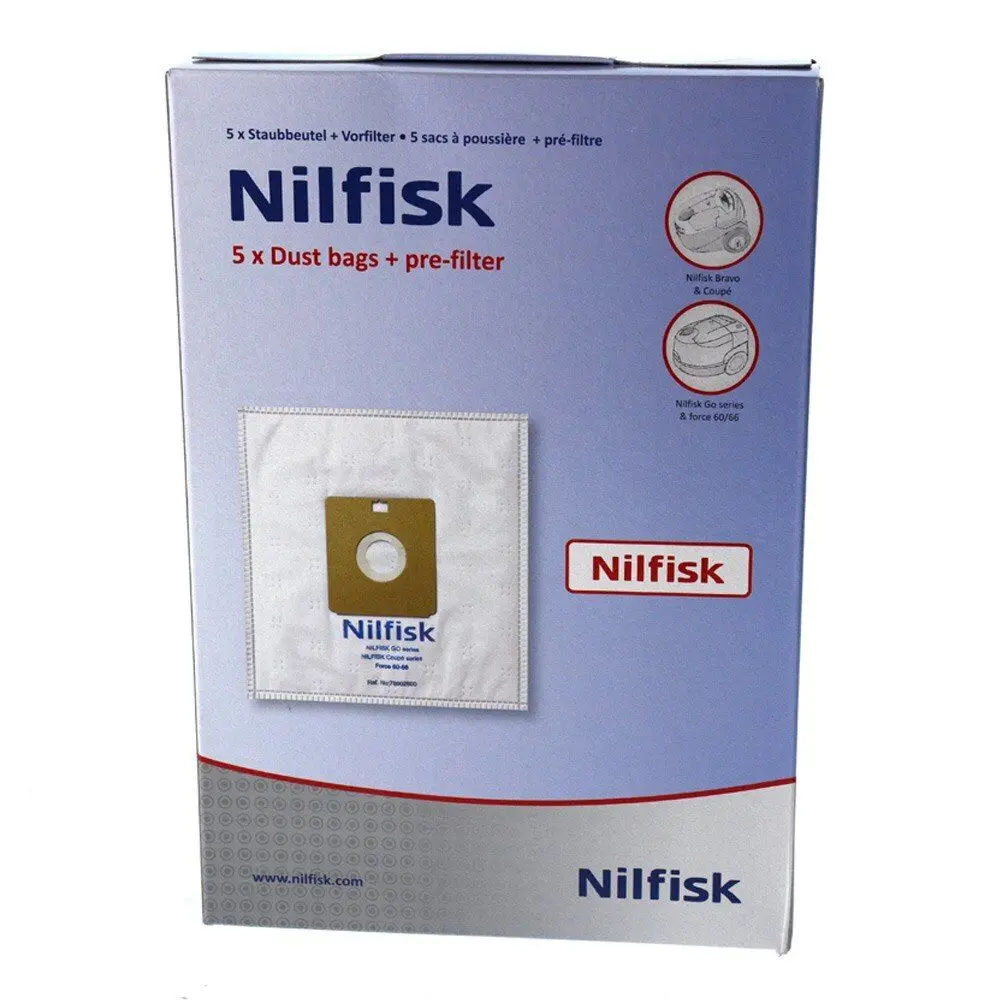 Nilfisk Coupe Icin Elektrikli Poste Toffrge Toz Torbasillas 78602600 Muslimate-Go Serisi