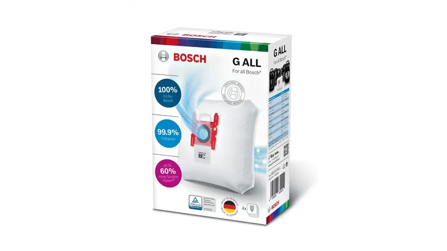 Bosch Punta G Elektrikli Süpürge Torbası Değiştirme Tüm Elektrikli Süpürge Torbaları 17000940, Bbz41Fgall