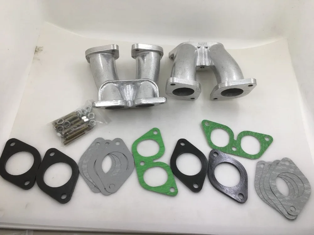 Sherryberg Kit Collettore Di Aspirazione Doppio Per Porsche 356 912 Cw Idf Dellorto Drla Empi