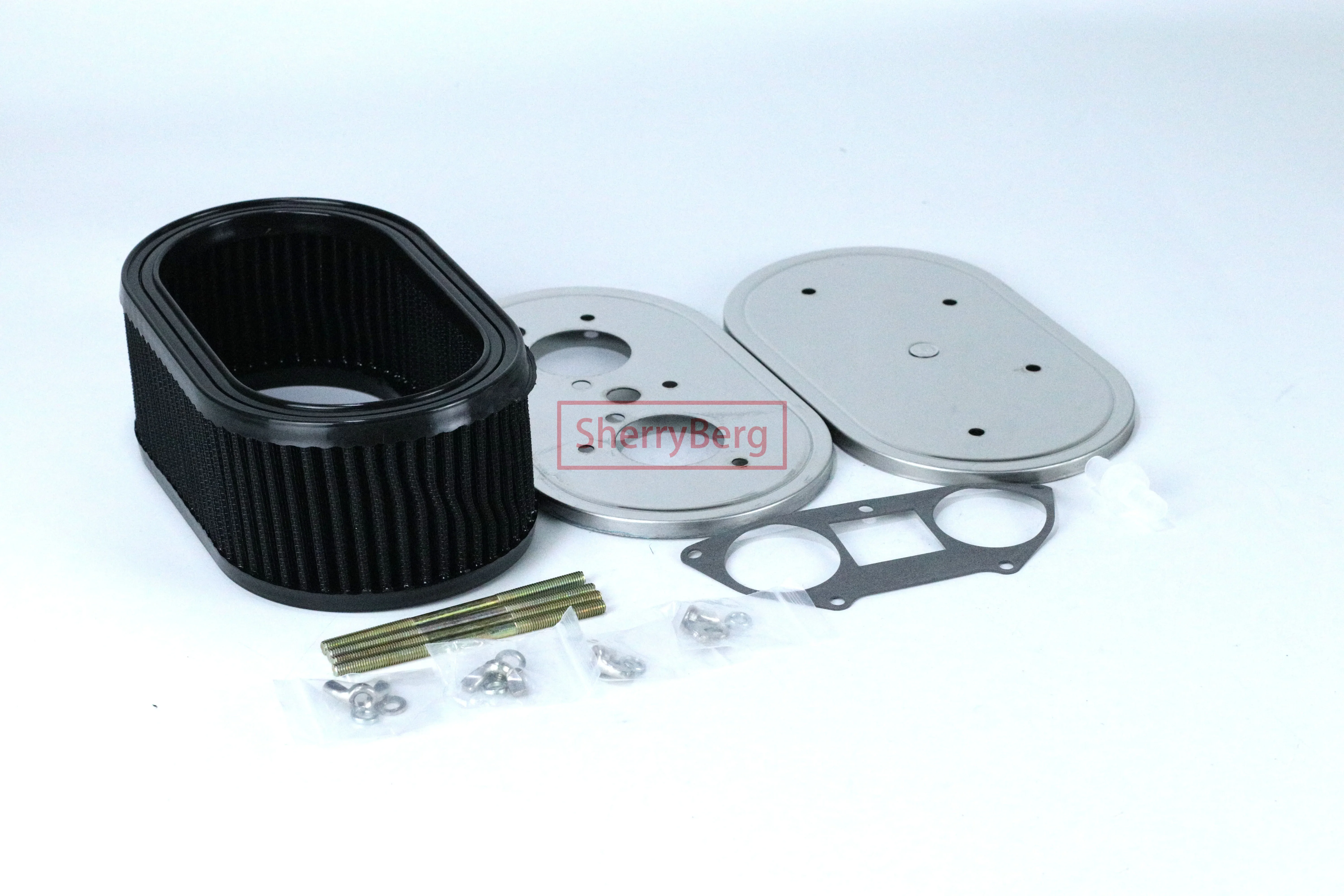 Sherryberg Carbu Carburatore Carb Filtro Aria Cleaner Per Porsche 356/912 40 Pii-4 40Pii Weber Solex Carburatore Tipo Lato Sinistro