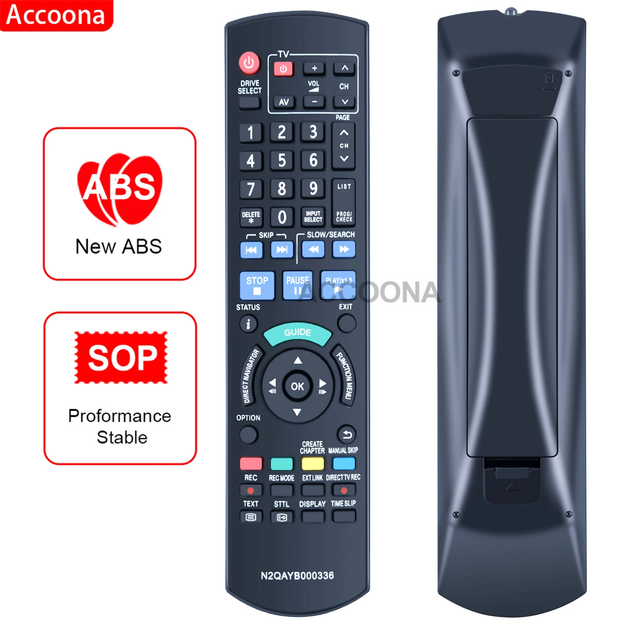 Telecomando Muslimex Per Registratore Dvd Panasonic Dmr-Ex72Segs Dmr-Ex72S Dmr-Ex72Seg Dmr-Ex72Segk Muslimexdmrex72S