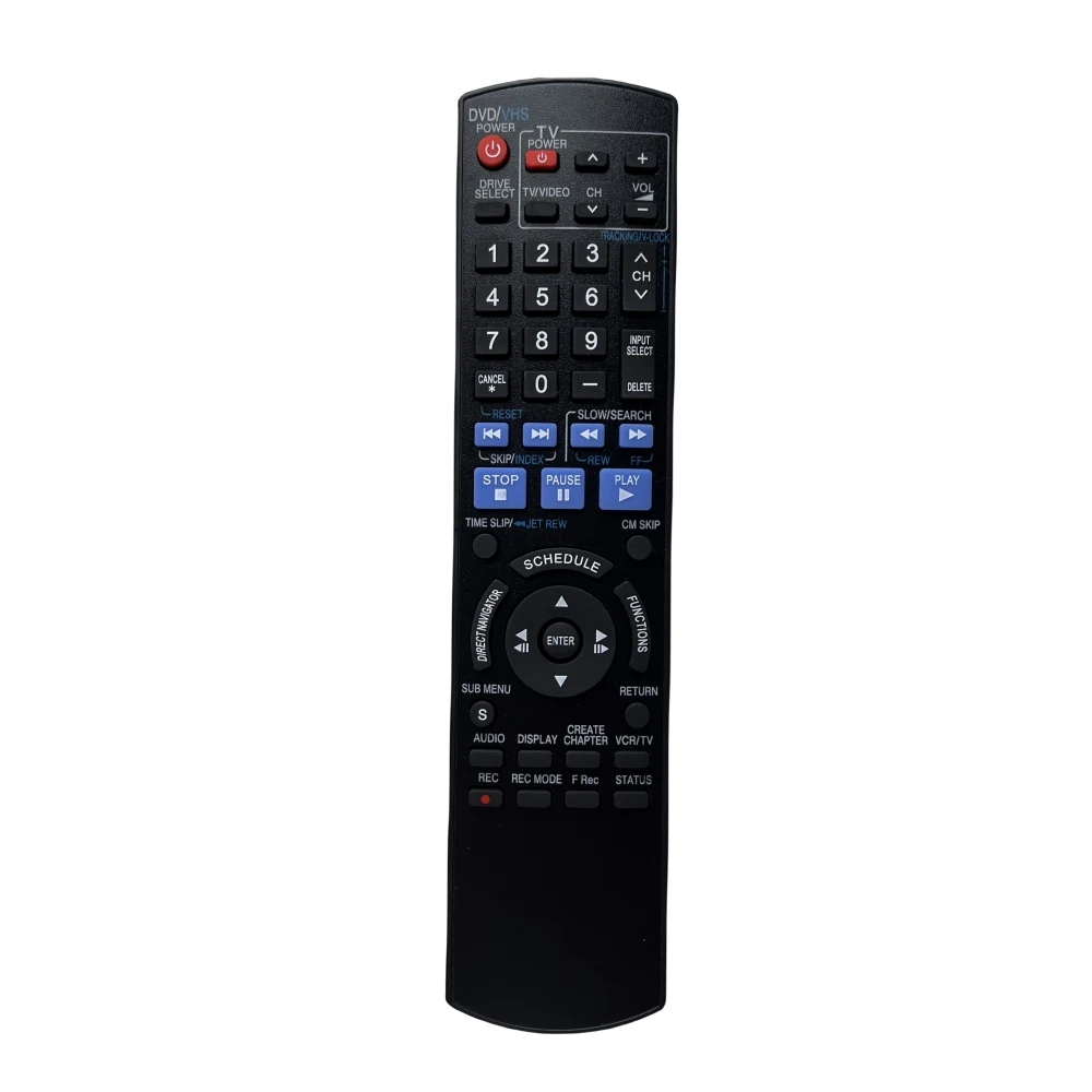 Nuovo Telecomando Adatto Per Lettore Dvd Panasonic Dmr-Ez47V Dmr-Ez47Vk Dmr-Ez48Vk Eur7659T50 Dmr-Ez485Vk Emp-Ez17S