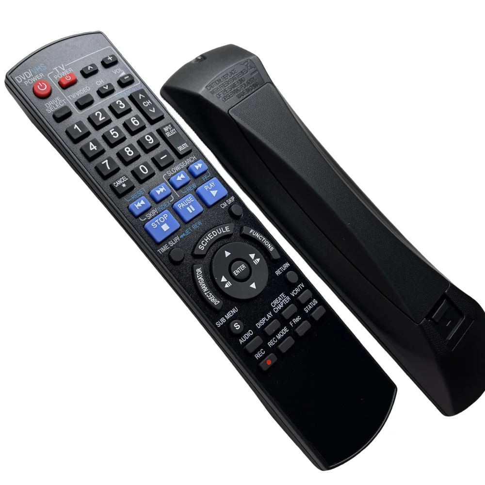Nuovo Telecomando Adatto Per Panasonic Dmr-Ez48K Dmr-Ez48 Dmr-E55P9 Dmr-E55P Dmr-Ez485V Dmr-Es20 Dmr-E55K Lettore Registratore Dvd