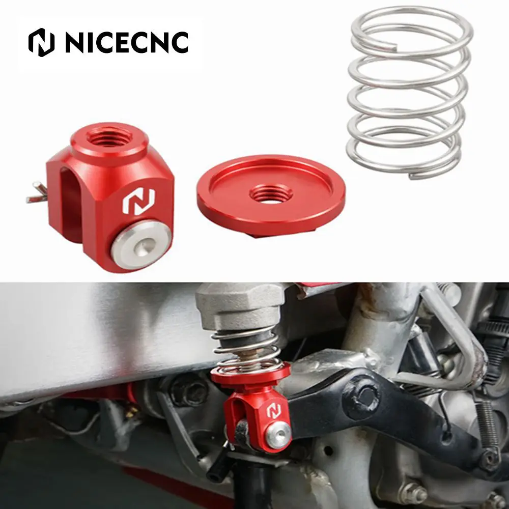 Nicecnc Motocross Molla Di Ritorno Del Freno Posteriore Per Honda Xr600R Xr650L Xr 600R 650L 600 R 650L Xr-R Xrl Billet Alluminio Lavorato A Cnc