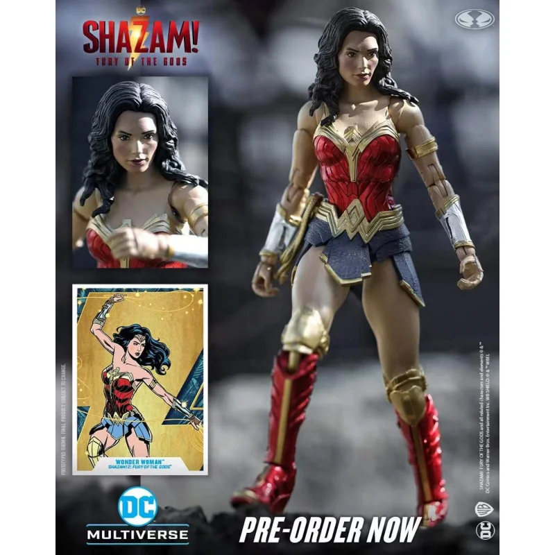 In Magazzino Original Mcfarlane Toys Shazam Movie Shazam Dc Multiverse Figure Mobili Serie Collector Raccogliere Regali