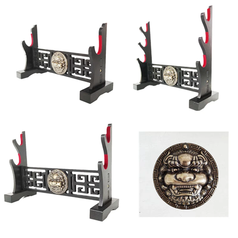 Sword Stand Velvet Protect Sword Rack Katana Genji Lama Da Samurai Giapponese Gladius Templar Supporto Medievale-3D Kirin