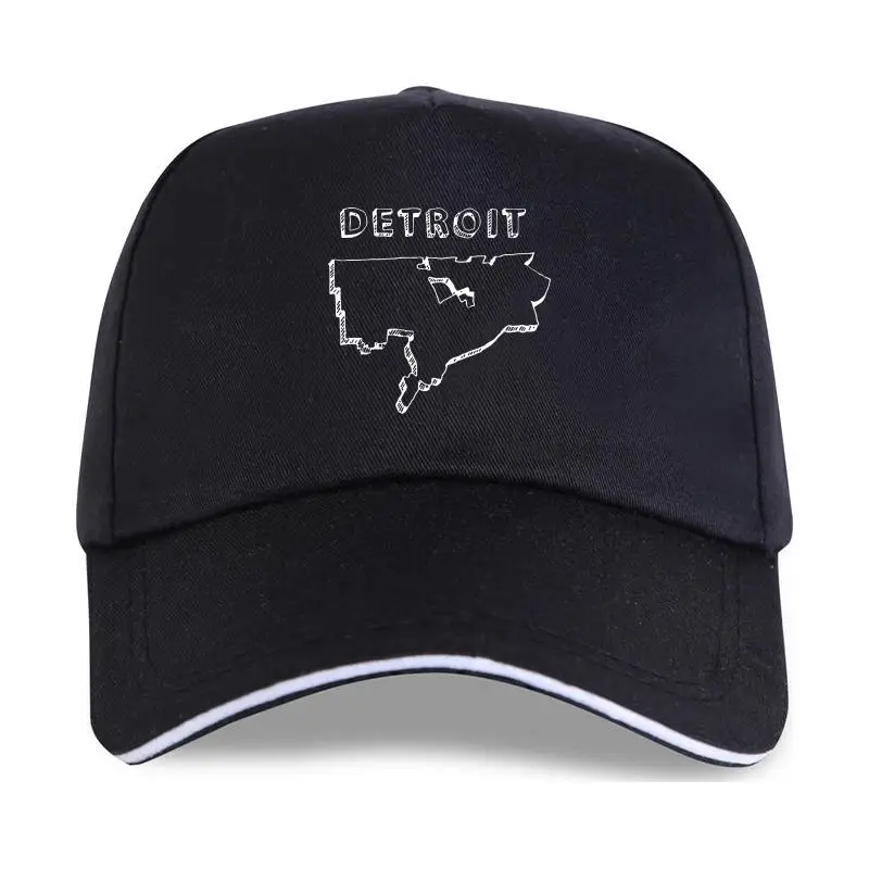 2022 Detroit 100% Cotone Techno Resistenza Sotterranea Techno Milizia Berretto Da Baseball Top Homme