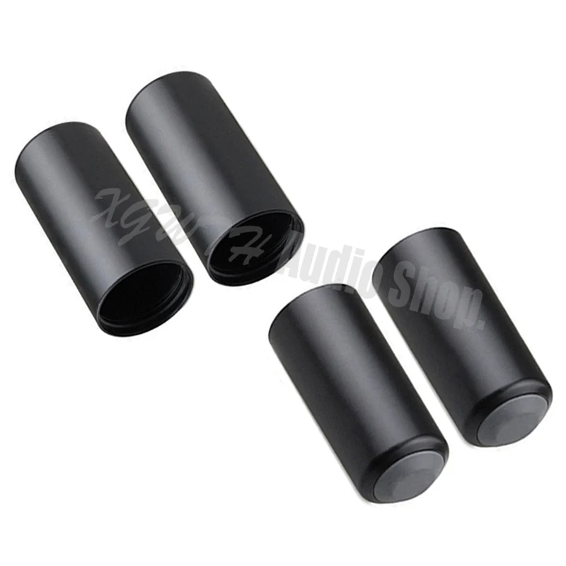 4 Pezzi Copri Batteria Mic Screw On Cap Cup Cover Microfono Portatile Per Shure Wireless Mic System Pgx24 Slx24 Sm 58 Pgx2 Beta58