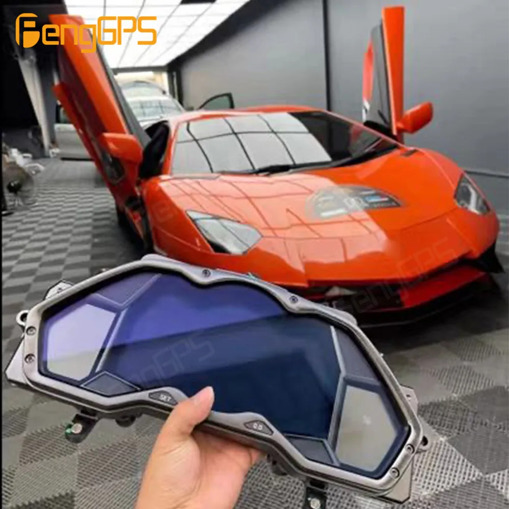 Per Lamborghini Aventador Lp700 Car Lcd Dashboard Player Digital Cluster Virtual Cockpit Instrument Tachimetro Multifunzionale