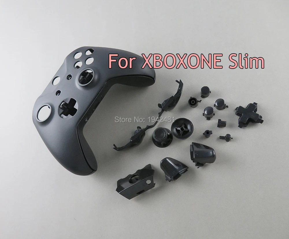1Set Shell Per Xbox One S Slim Accessori Shell Button Mod Kit Controller Opaco Custodia Personalizzata Per Xboxone Slim