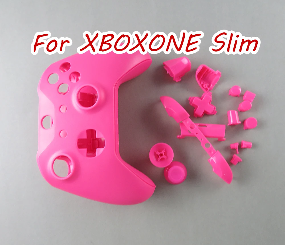 10Set Shell Per Xbox One S Slim Accessori Shell Button Mod Kit Controller Opaco Custodia Personalizzata Per Xboxone Slim