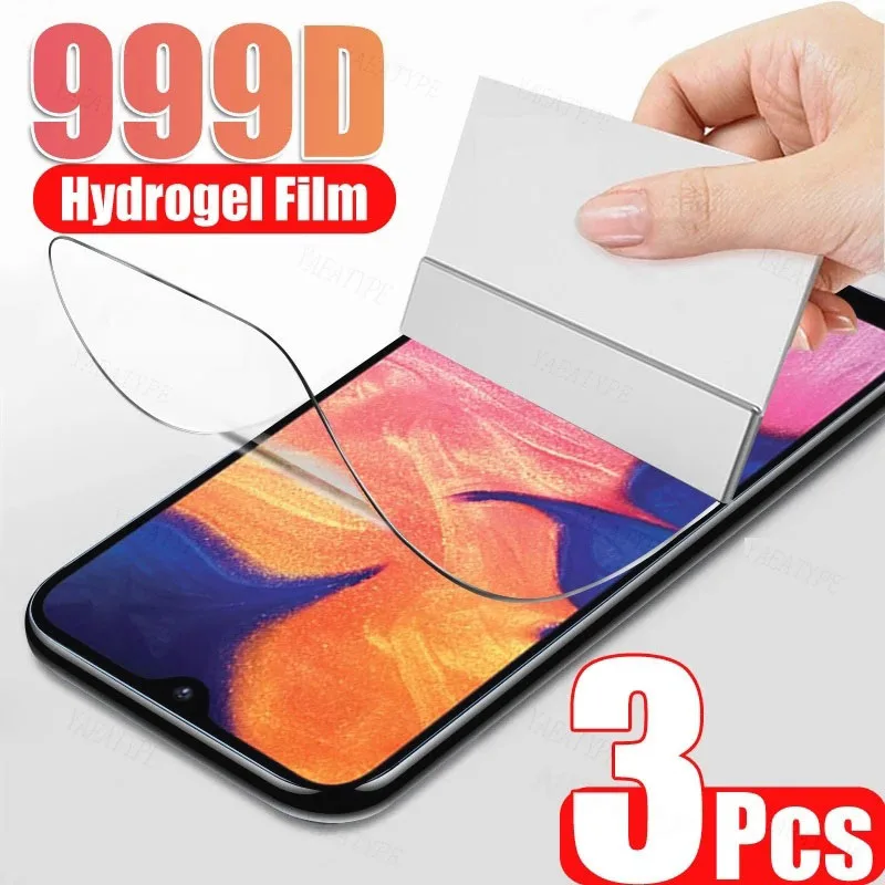 3 Pz Per Oukitel Wp23 6.52 "Hd Hydrogel Film Protettivo Su Oukitel Wp23 Wp 23 Pellicola Proteggi Schermo