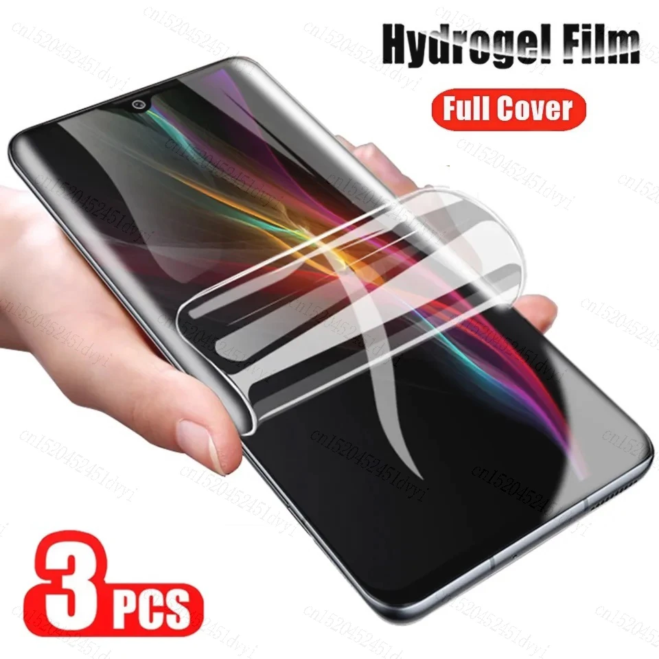 3 Pz Per Oukitel Wp23 6.52 "Hd Hydrogel Film Protettivo Su Oukitel Wp23 Wp 23 Pellicola Proteggi Schermo