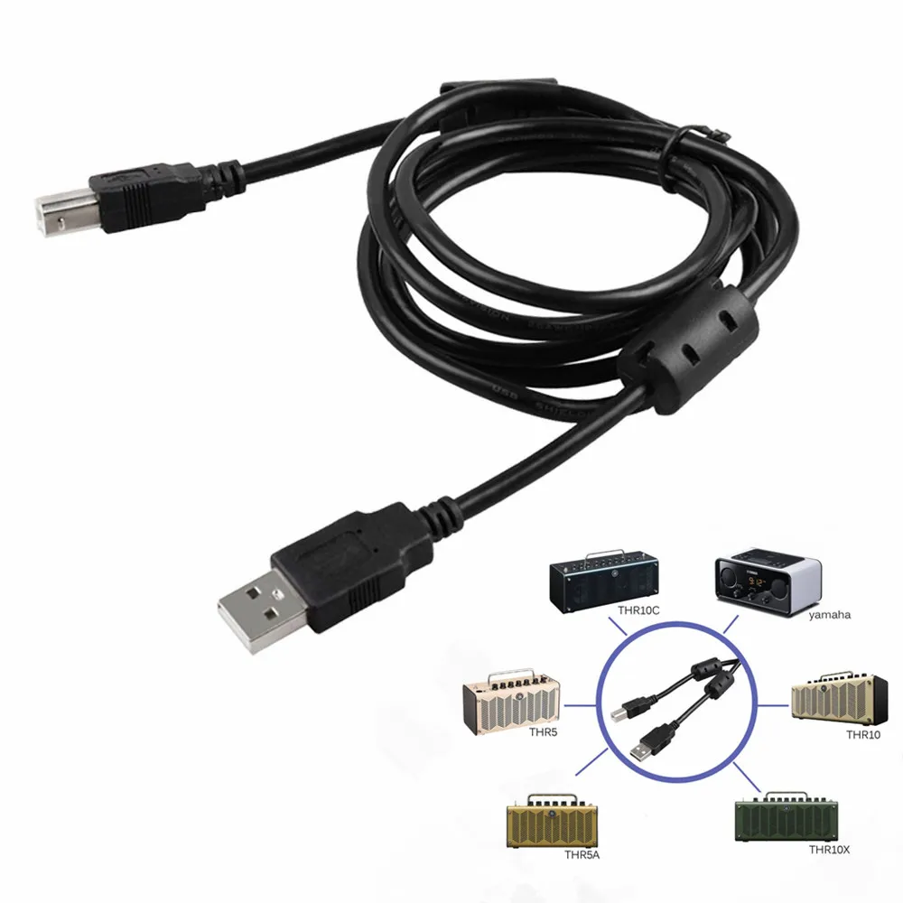 Di Alta Qualità In Argento Placcato Altoparlante Chitarra Elettrica Connettori 138 Centimetri Nero/4.5Ft Adatto Per Yamaha Thr10 10C 10X Thr5 5A
