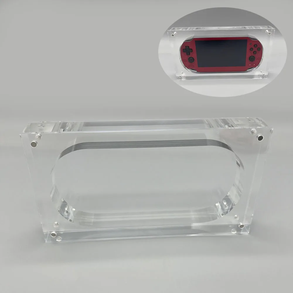 Per Playstation Vita Ps Vita 1000 Scatola Portaoggetti Per Console Con Copertura Magnetica Acrilica Ad Alta Trasparenza