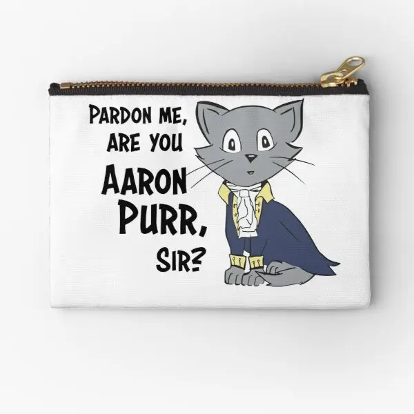 Morgue Me You Aaron Purr Sir Zipper Pouches Cosmetic Pure Socks Storage Pocket Coin Money Key Packaging Bag Underwear Small