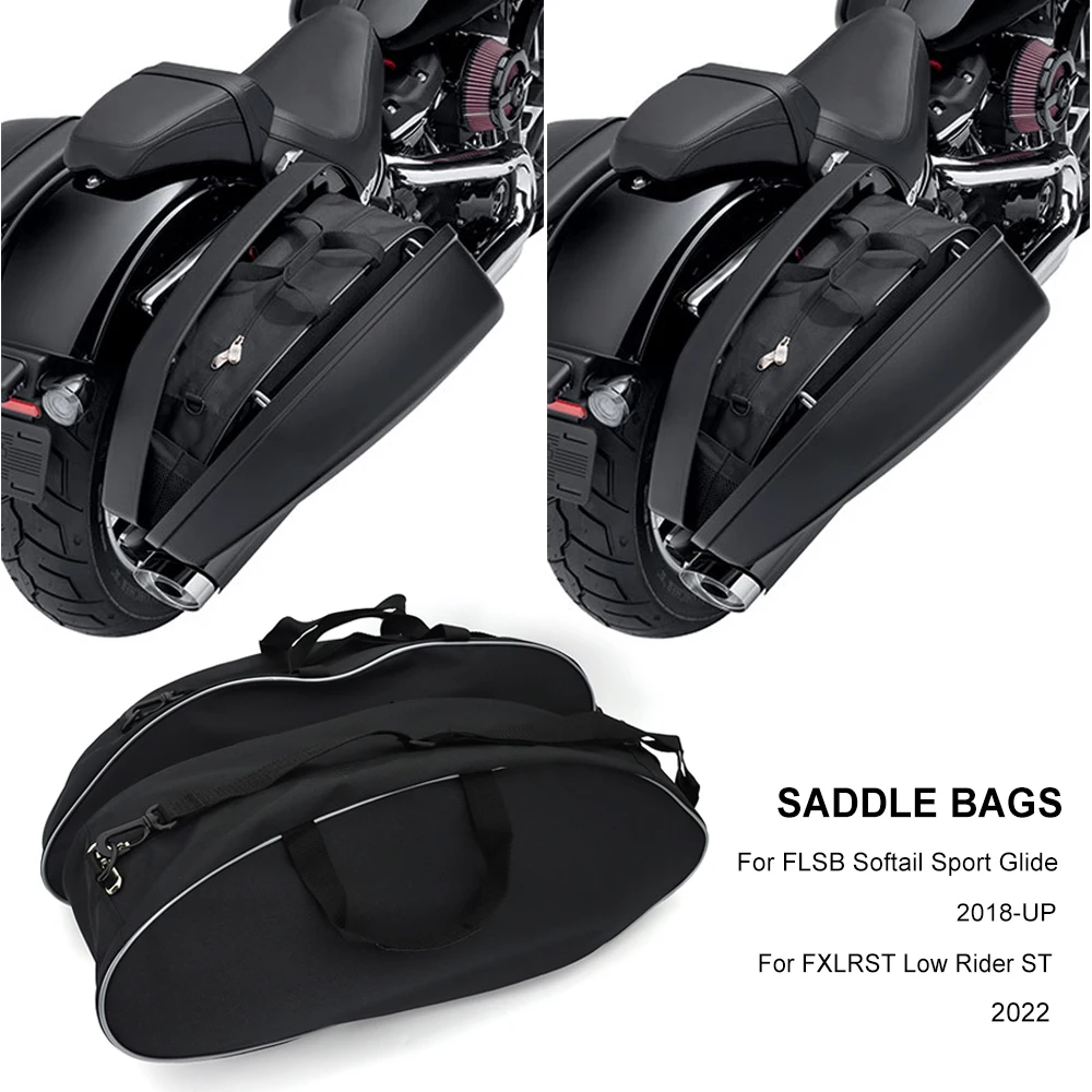 Borsa Da Sella Per Moto Portapacchi Fodera Borsa Da Sella Per Flsb Softail Sport Glide 2018 2021 2020 Fxlrst Low Rider St 2022