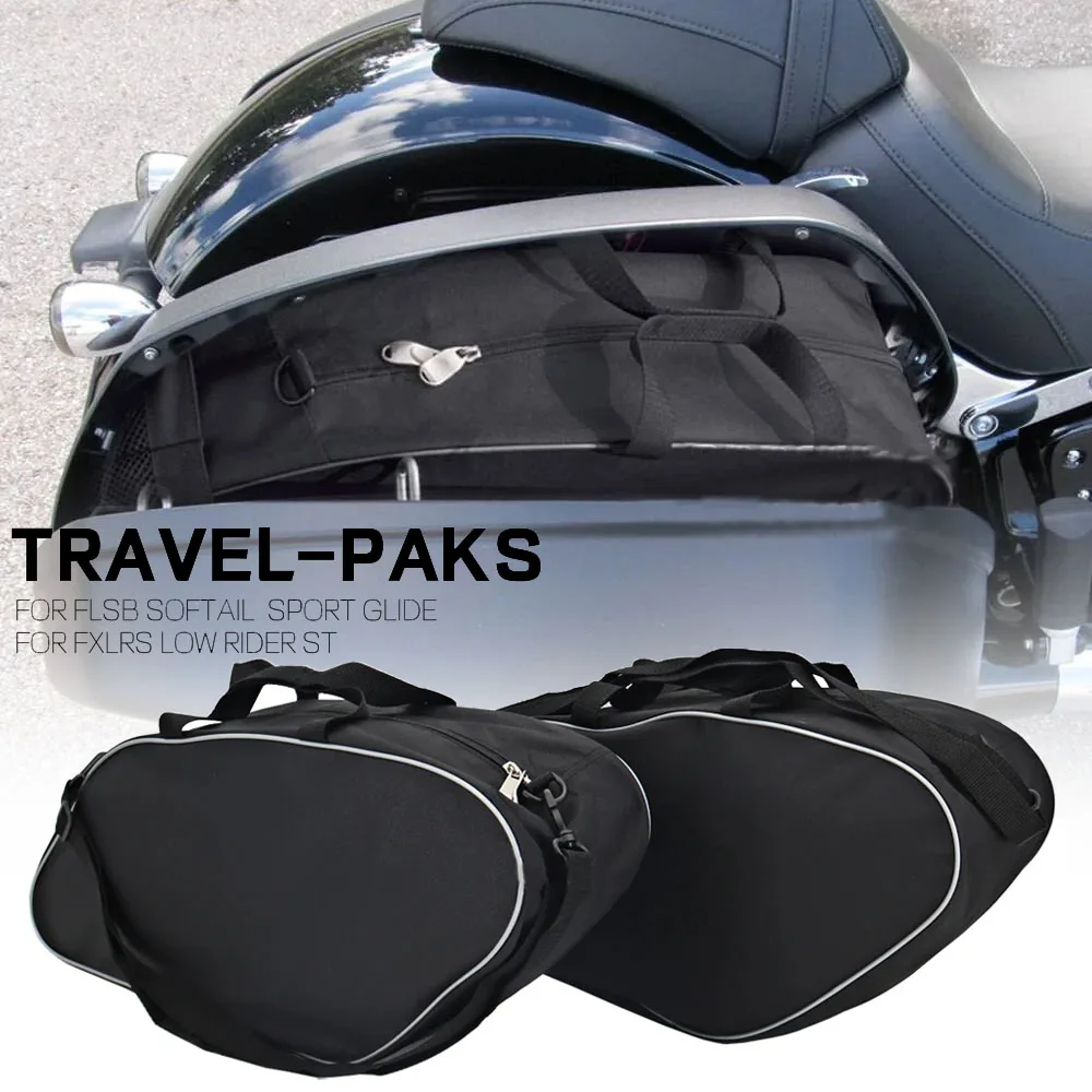 Borsa Da Sella Per Moto Portapacchi Fodera Borsa Da Sella Per Flsb Softail Sport Glide 2018 2021 2020 Fxlrst Low Rider St 2022