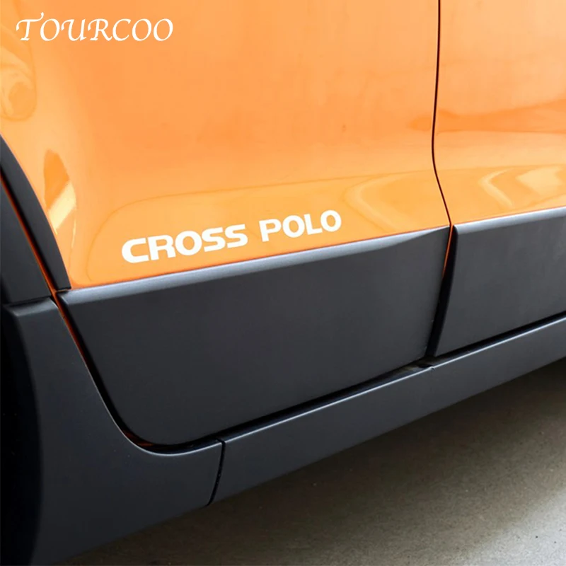 Per Volkswagen Vw Polo Cross Polo Adesivi Riflettenti Adesivi Auto Personalizzati Accessori Modificati