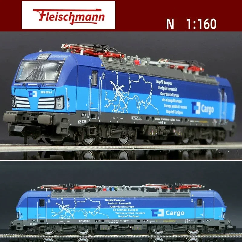 N 1/160 Modello Di Treno Fleischmann 739315 739395 E383 Locomotiva Elettrica Dc/Dcc Giocattolo Opzionale Per Vagone Ferroviario