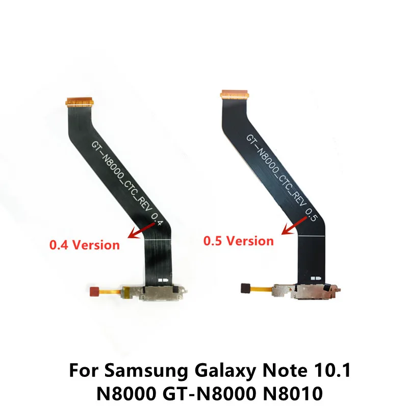 Per Samsung Galaxy Note 10.1 N8000 Gt-N8000 N8010 Cavo Flessibile Di Ricarica Usb Dock Charge Jack Presa Connettore Porta Nastro