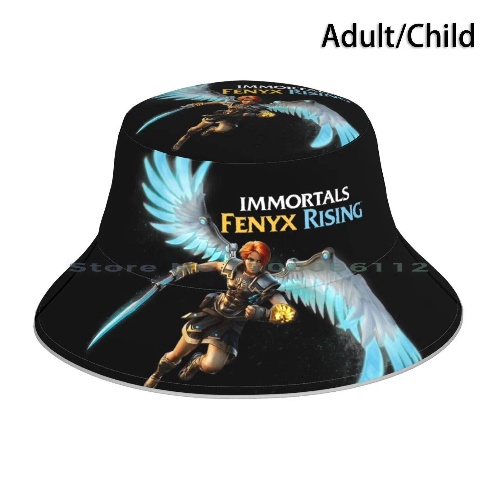 Immortal-Fenyx Rising-Fan Art 2020 Cappello Da Pescatore Cappello Da Sole Immortali Fenyx Rising Alpha Rad Alphad Cr1Tical Cr1Tikal Critikal