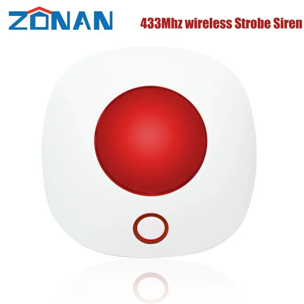 Tugard Tuya Zibee3.0 Sirena Allarme Smart Home Security Alarm Sound Flash Plug Play Wireless Siren Horn Linkage Alarm System
