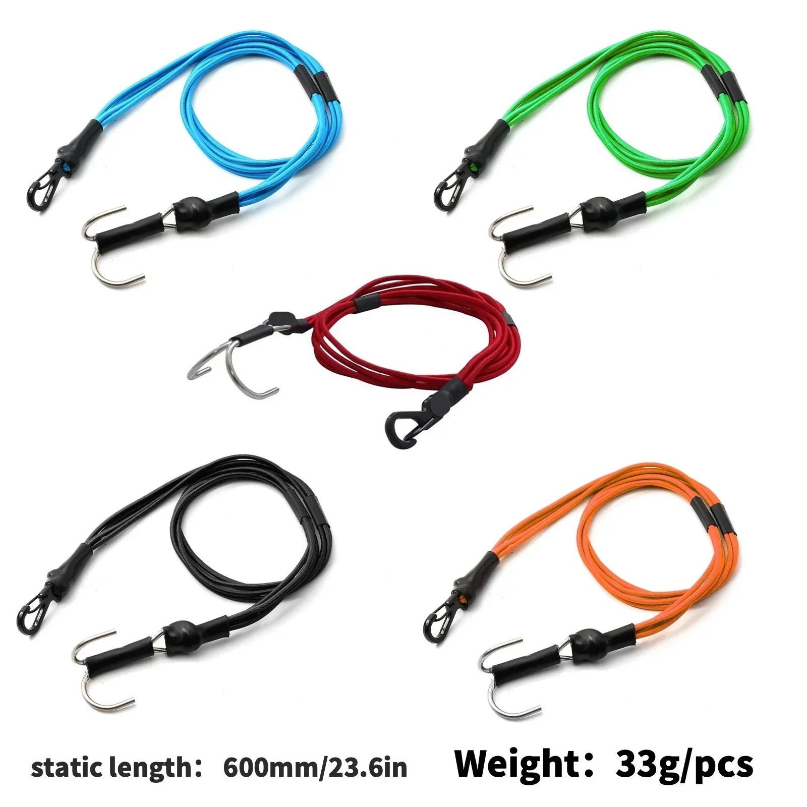 Ggrc 1/10 Rc Crawler Car Kinetic Winch Strap Escape Rope Rescue Trailer Hook Per Axial Scx10 I Ii Iii Traxxas Trx4 D90 Tf2 Wpl M