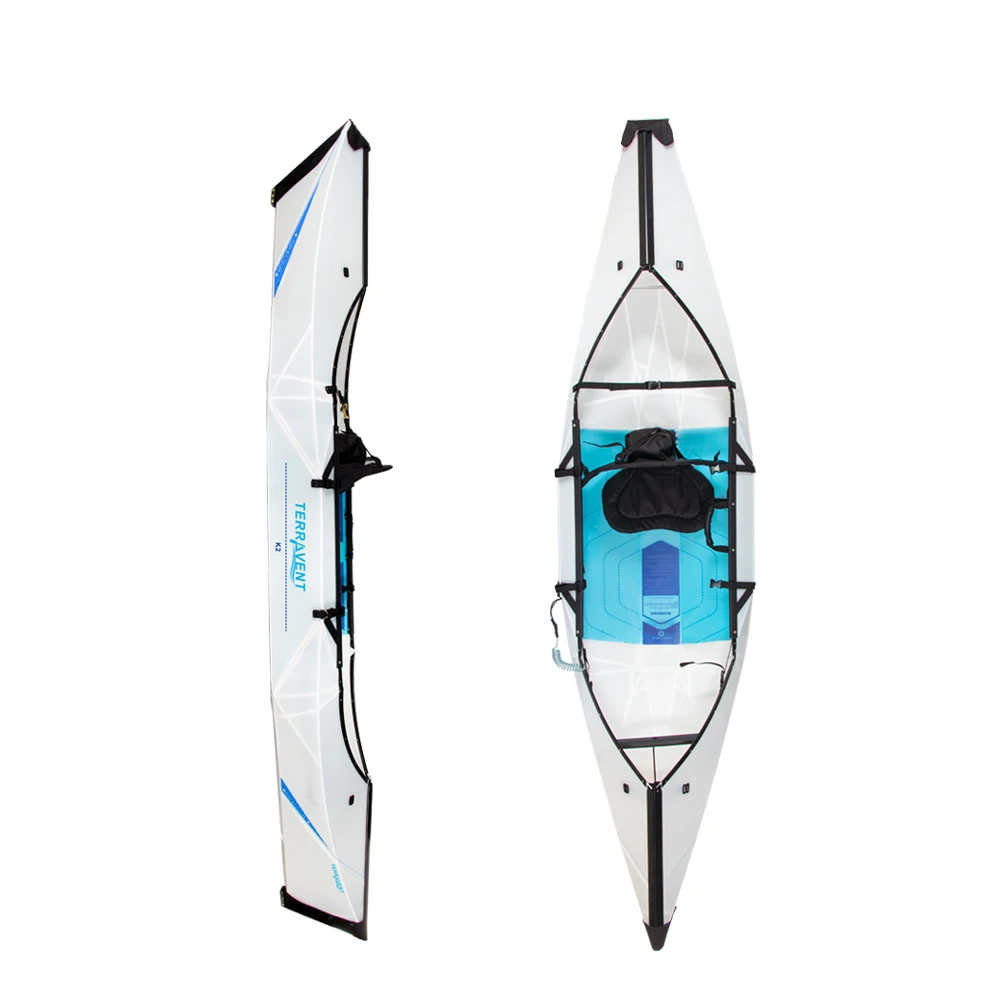Terravent 3M A Buon Mercato Pieghevole Canoa Barca Super Origami Kayak Pieghevole Mare Pieghevole Portatile Kayak Schlauchboot Canoa