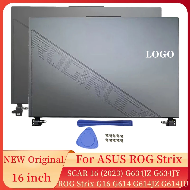 Per Asus Rog Strix Scar 16 (2023) G634Jz G634Jy Rog Strix G16 G614 G614Jz G614Ju Laptop Lcd Cover Posteriore Cerniere Schermo Top Case