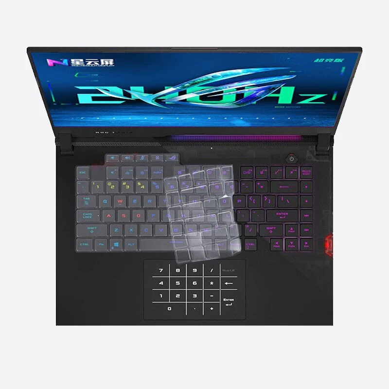 Custodia Per Tastiera In Tpu Per Laptop Per Asus Rog Strix G16 G614Jz G614Ju G614 G614J Jz / Asus Rog Strix Scar 16 (2023) G634Jz G634Jy
