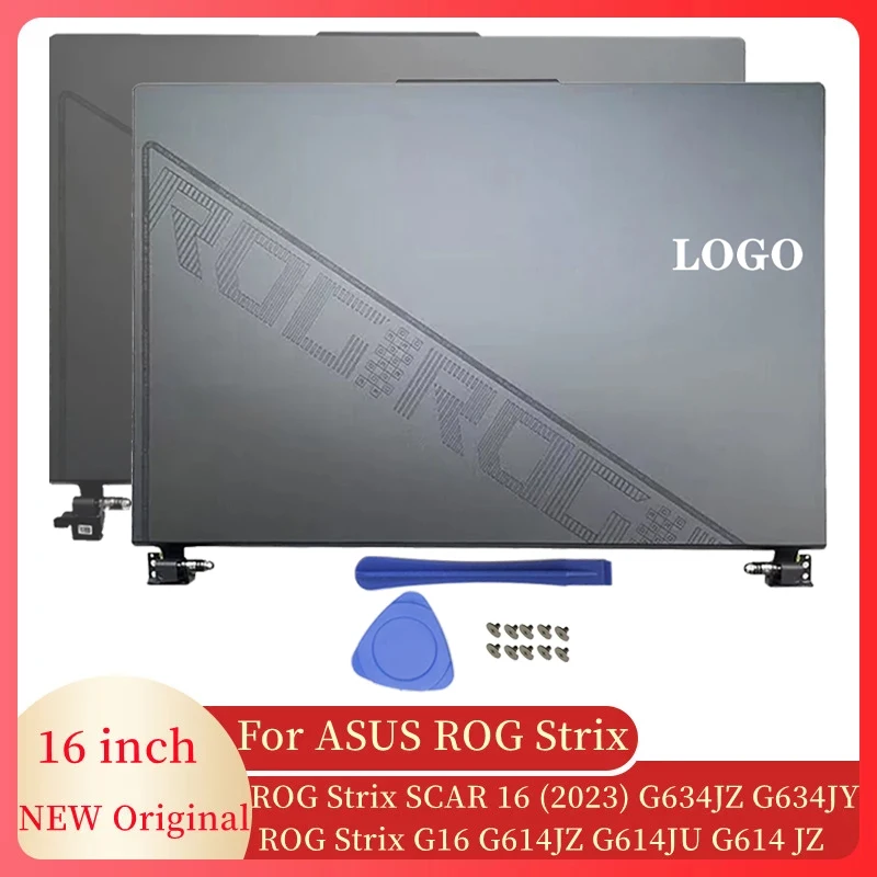 Laptop Screen Top Case Lcd Back Cover Cerniere Per Asus Rog Strix Scar 16 (2023) G634Jz G634Jy Rog Strix G16 G614 G614Jz G614Ju