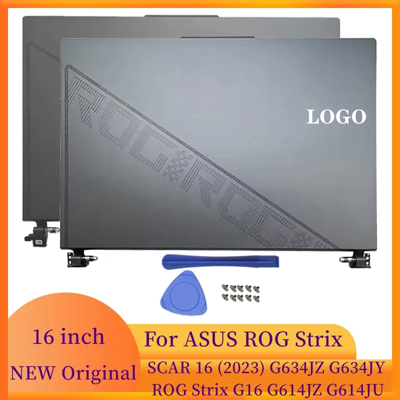 Laptop Lcd Cover Posteriore Schermo Top Case Cerniere Per Asus Rog Strix Scar 16 (2023) G634Jz G634Jy Rog Strix G16 G614 G614Jz G614Ju