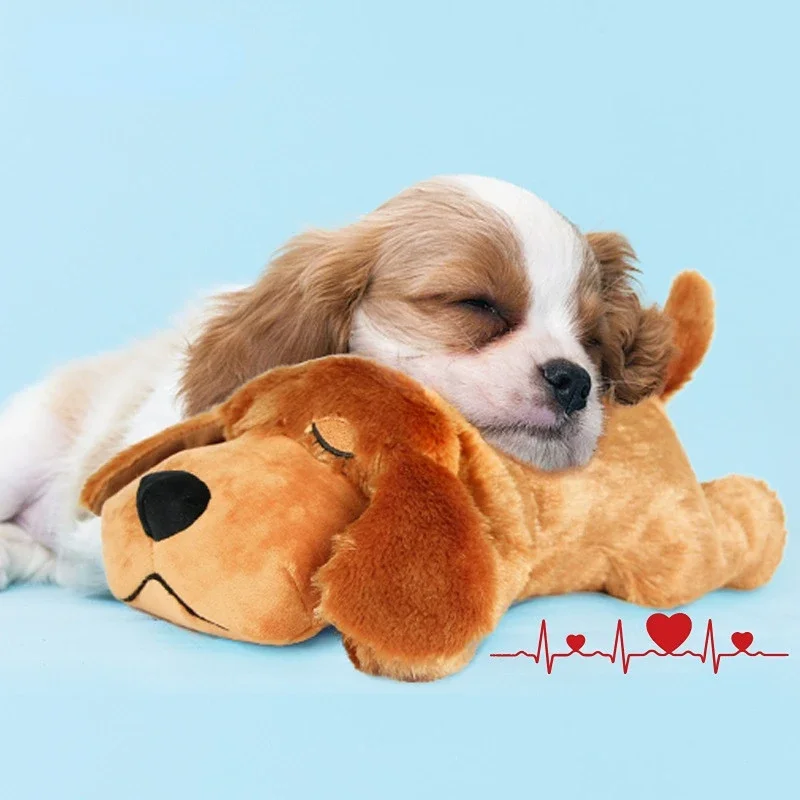 Ifoyo Pet Heartbeat Puppy Education Dog Peluche Pet Comodo Snuggle Sollievo Dall'Ansia Sleep Aid Doll Durevole Drop Ship